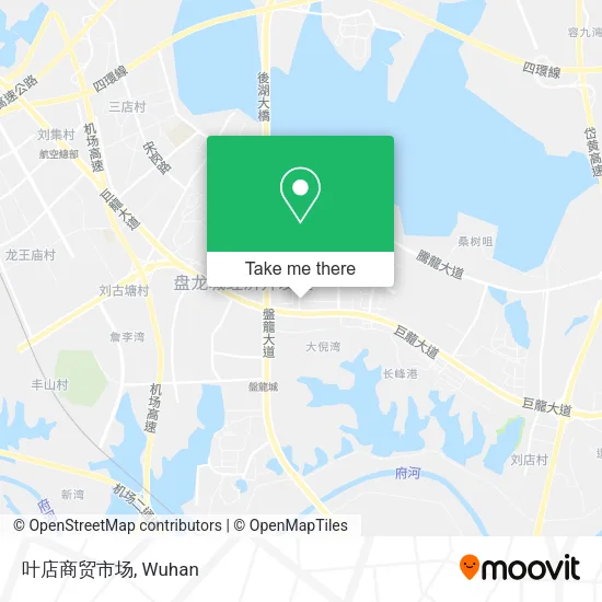 叶店商贸市场 map