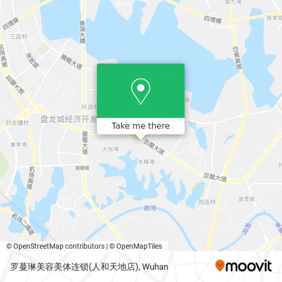 罗蔓琳美容美体连锁(人和天地店) map
