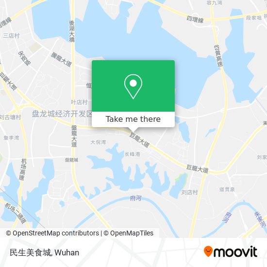 民生美食城 map
