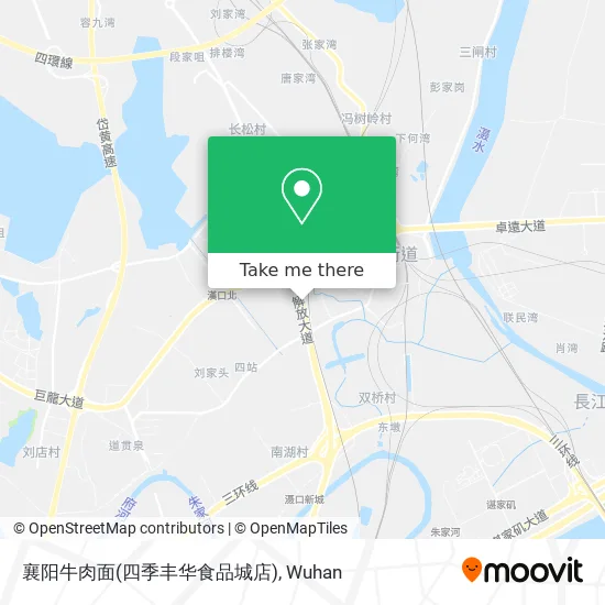 襄阳牛肉面(四季丰华食品城店) map