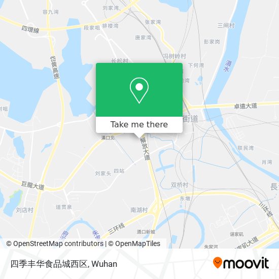 四季丰华食品城西区 map