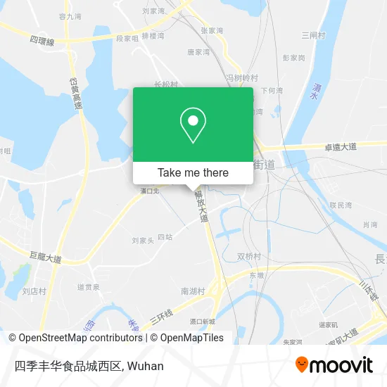 四季丰华食品城西区 map
