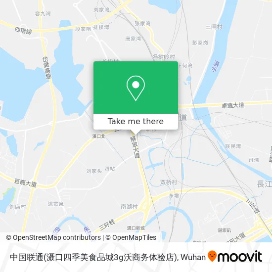 中国联通(滠口四季美食品城3g沃商务体验店) map