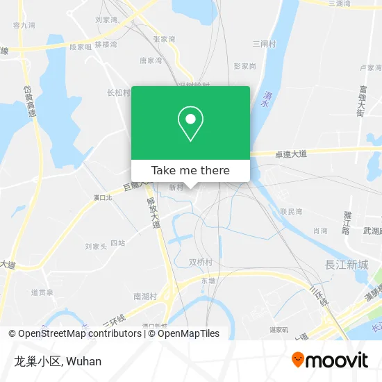 龙巢小区 map