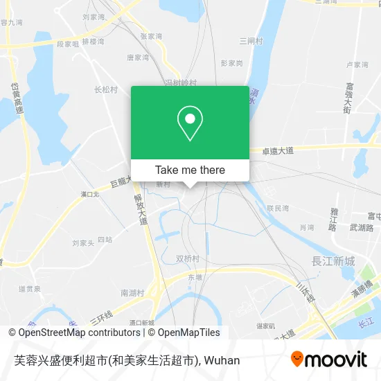 芙蓉兴盛便利超市(和美家生活超市) map