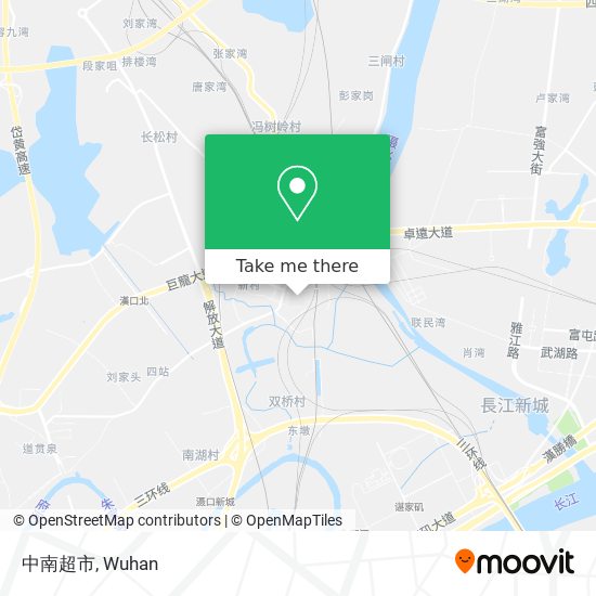 中南超市 map