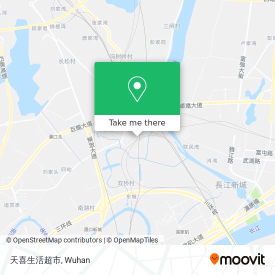 天喜生活超市 map