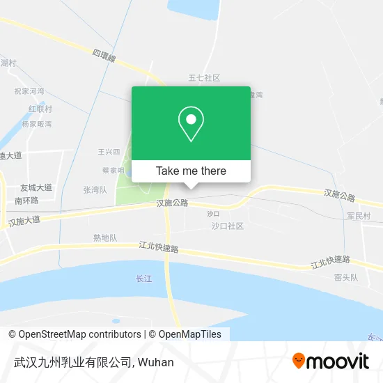 武汉九州乳业有限公司 map