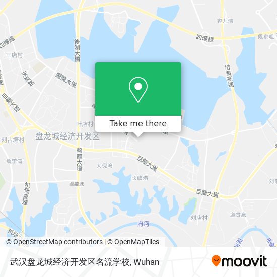 武汉盘龙城经济开发区名流学校 map