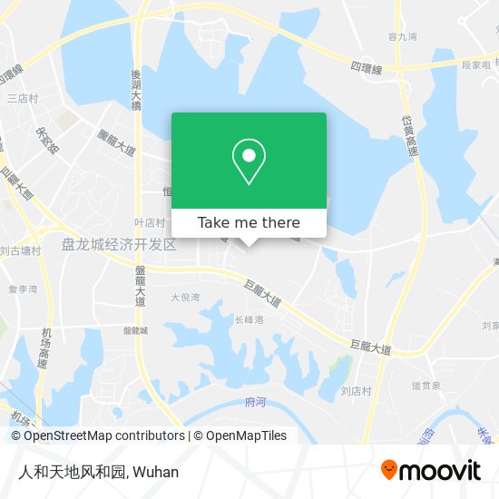 人和天地风和园 map
