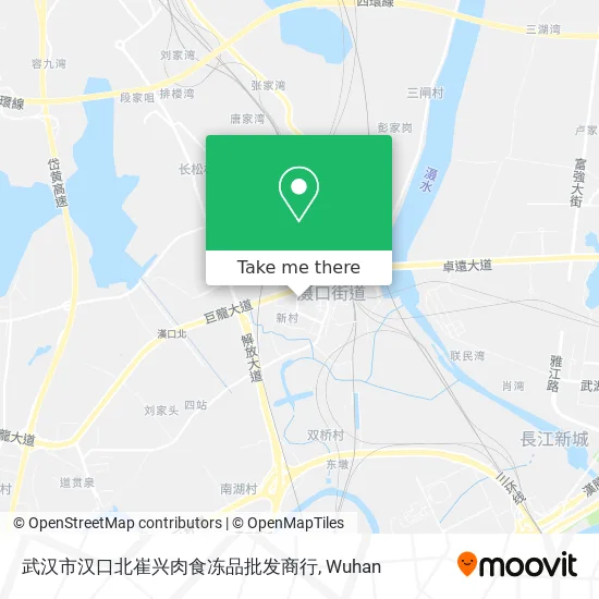 武汉市汉口北崔兴肉食冻品批发商行 map