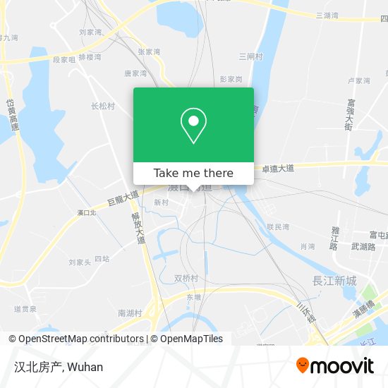 汉北房产 map