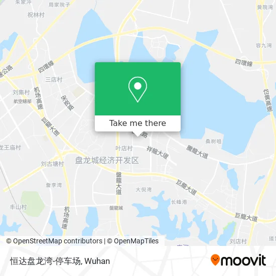 恒达盘龙湾-停车场 map