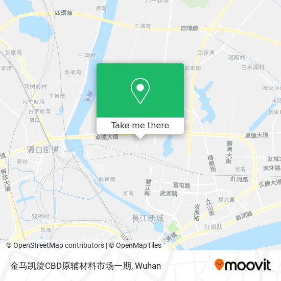 金马凯旋CBD原辅材料市场一期 map