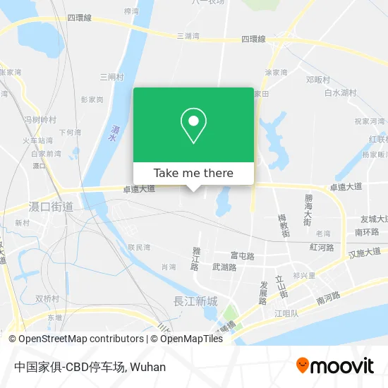 中国家俱-CBD停车场 map