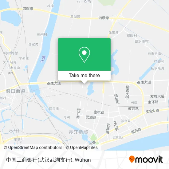 中国工商银行(武汉武湖支行) map