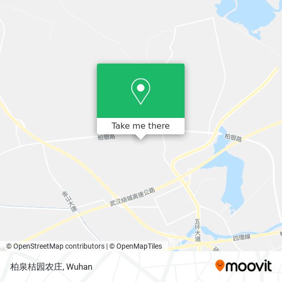 柏泉桔园农庄 map