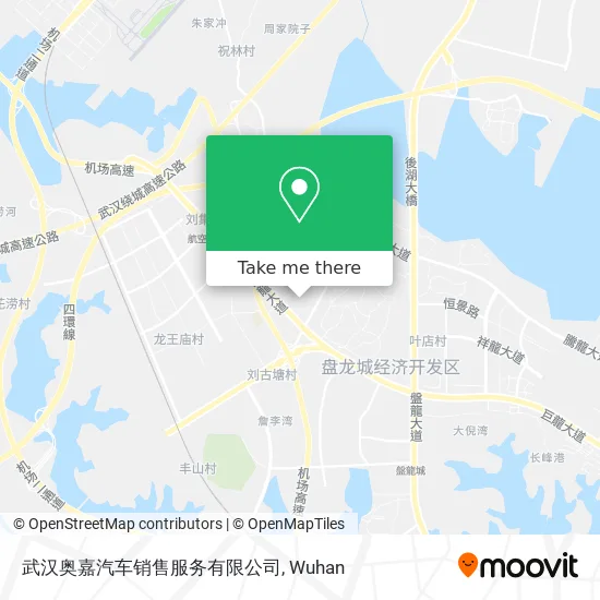 武汉奥嘉汽车销售服务有限公司 map