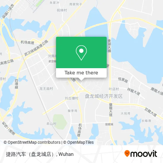 捷路汽车（盘龙城店） map