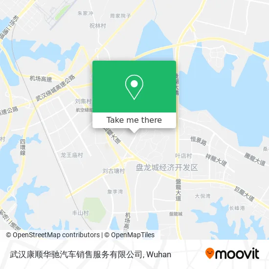 武汉康顺华驰汽车销售服务有限公司 map