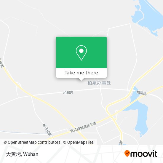 大黄塆 map