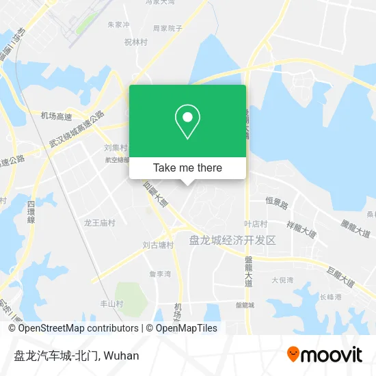 盘龙汽车城-北门 map