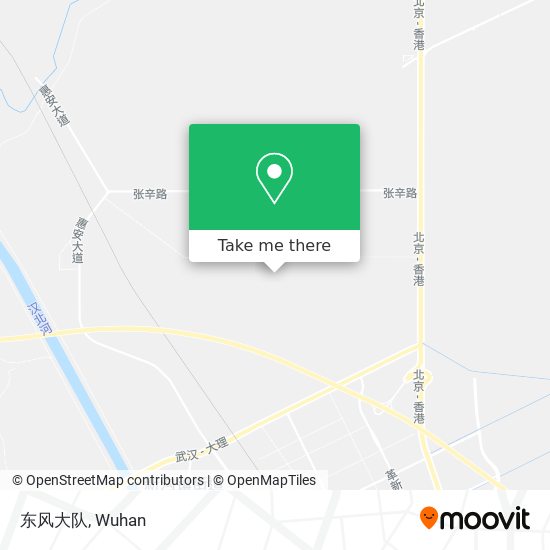 东风大队 map