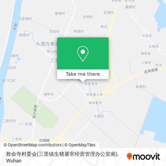 救命寺村委会(三里镇生猪屠宰经营管理办公室南) map