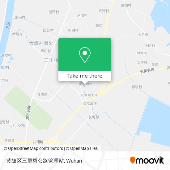 黄陂区三里桥公路管理站 map