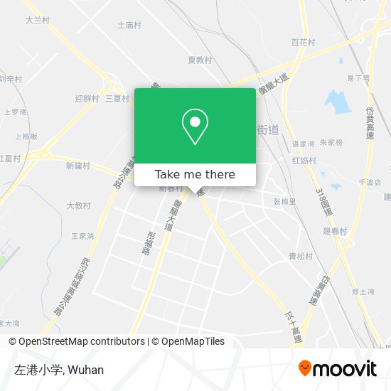 左港小学 map