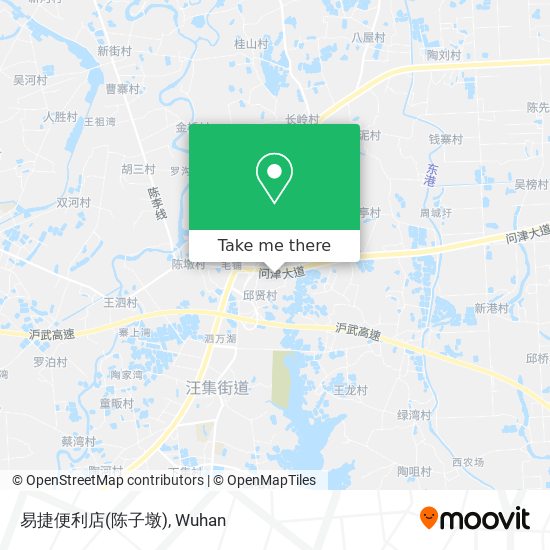 易捷便利店(陈子墩) map