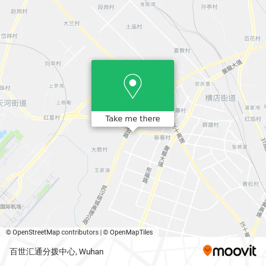 百世汇通分拨中心 map