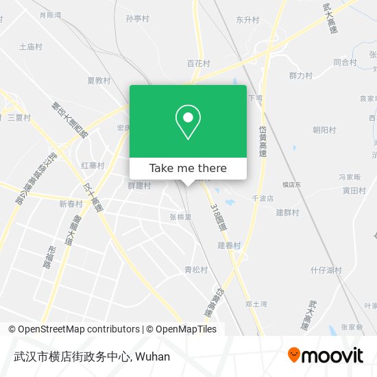 武汉市横店街政务中心 map