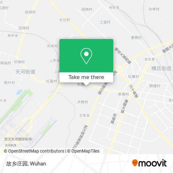 故乡庄园 map