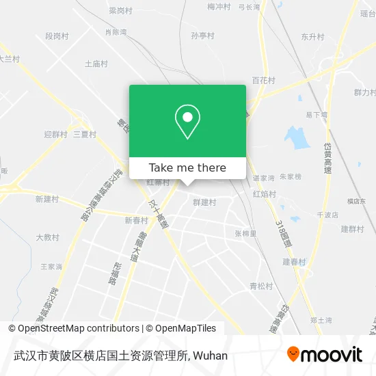 武汉市黄陂区横店国土资源管理所 map