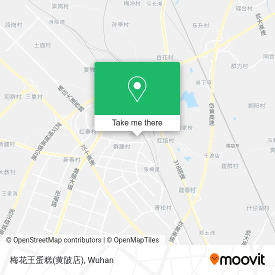 梅花王蛋糕(黄陂店) map