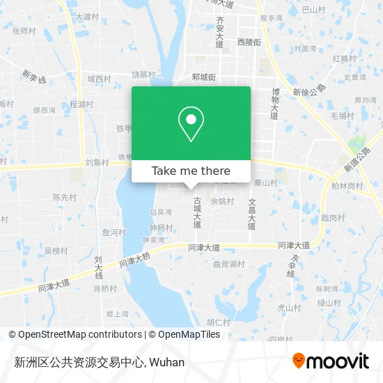 新洲区公共资源交易中心 map