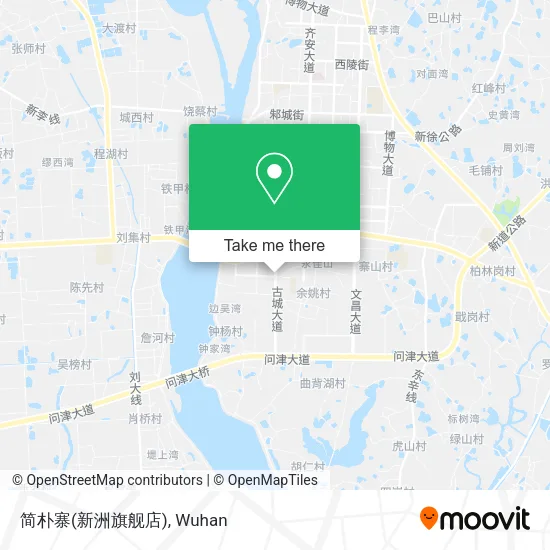 简朴寨(新洲旗舰店) map