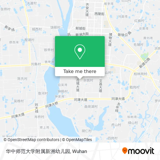 华中师范大学附属新洲幼儿园 map