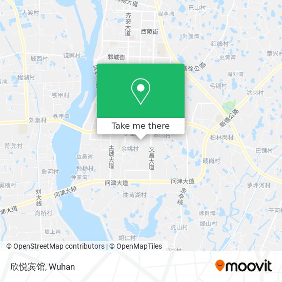 欣悦宾馆 map