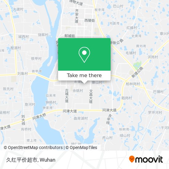 久红平价超市 map