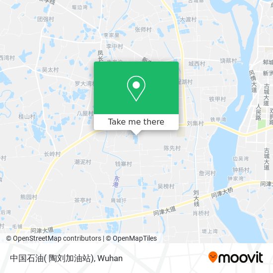 中国石油( 陶刘加油站) map