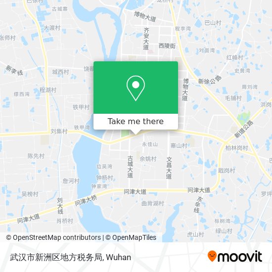 武汉市新洲区地方税务局 map