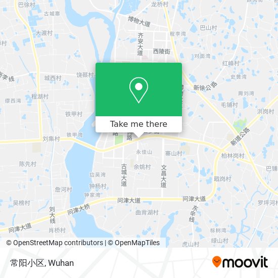 常阳小区 map