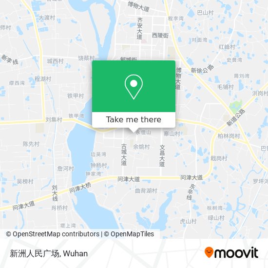 新洲人民广场 map