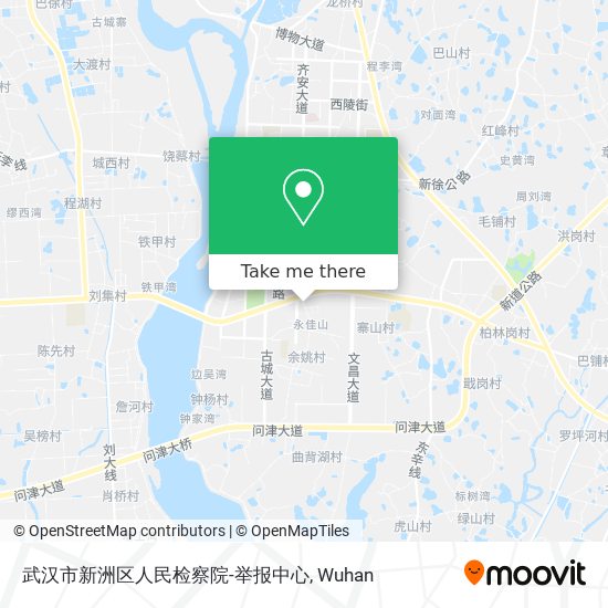 武汉市新洲区人民检察院-举报中心 map