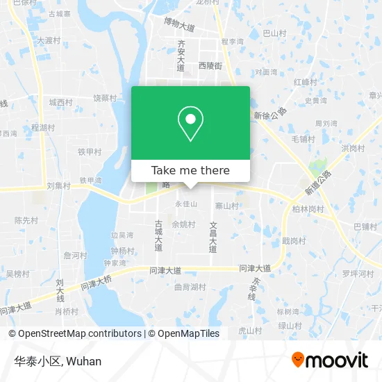 华泰小区 map