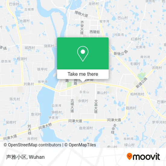 声雅小区 map