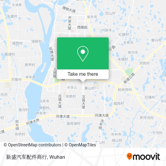 新盛汽车配件商行 map