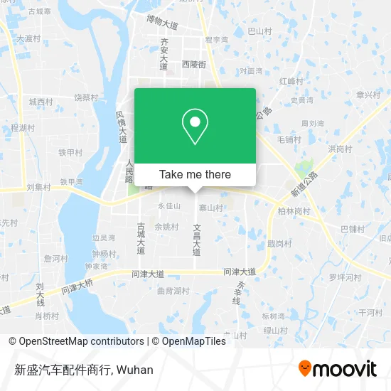 新盛汽车配件商行 map